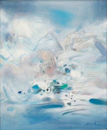 Chu Teh-Chun, Untitled, 1988